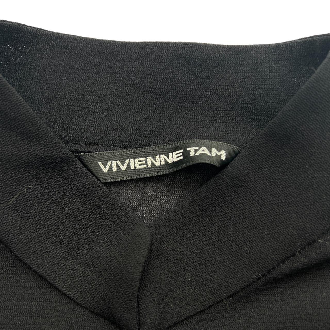 VIVIENNE TAM Black Sheer Mesh Cardigan Top - Outfit Repeater