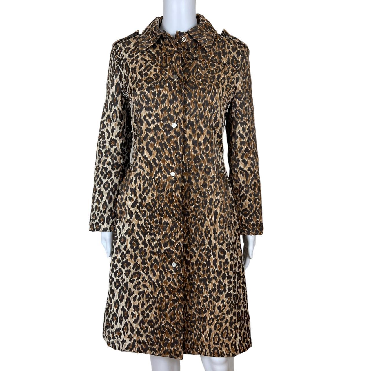 Dolce & Gabbana Leopard Print Trench Coat - Outfit Repeater