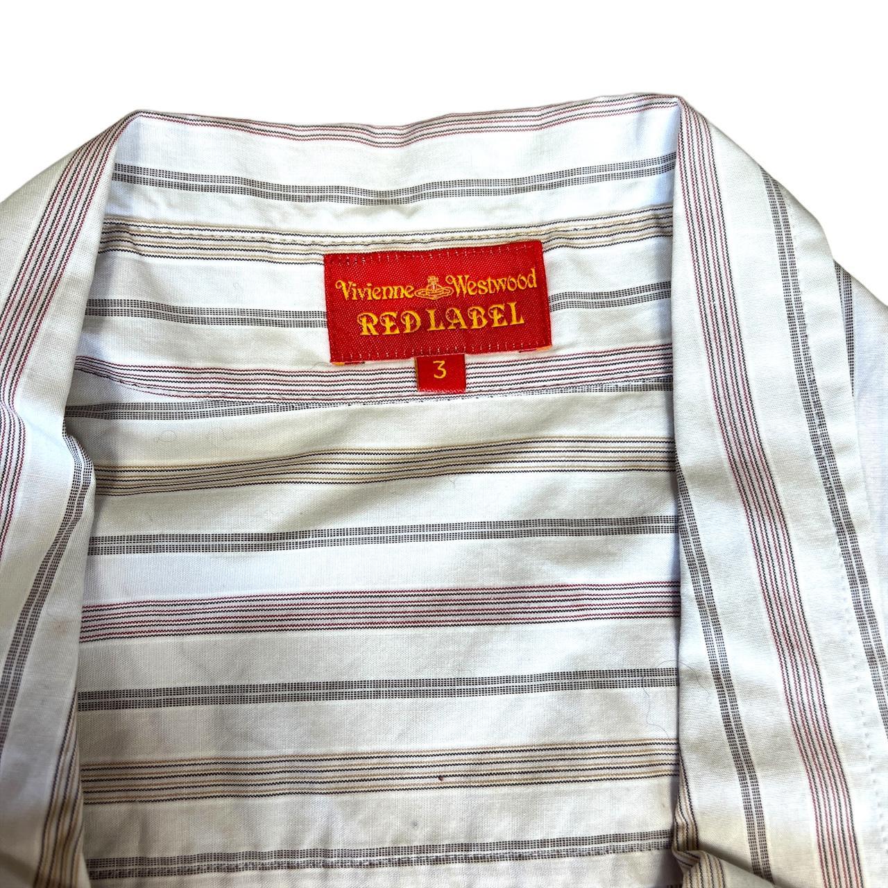 Vivienne Westwood Striped Button Up Midi Dress