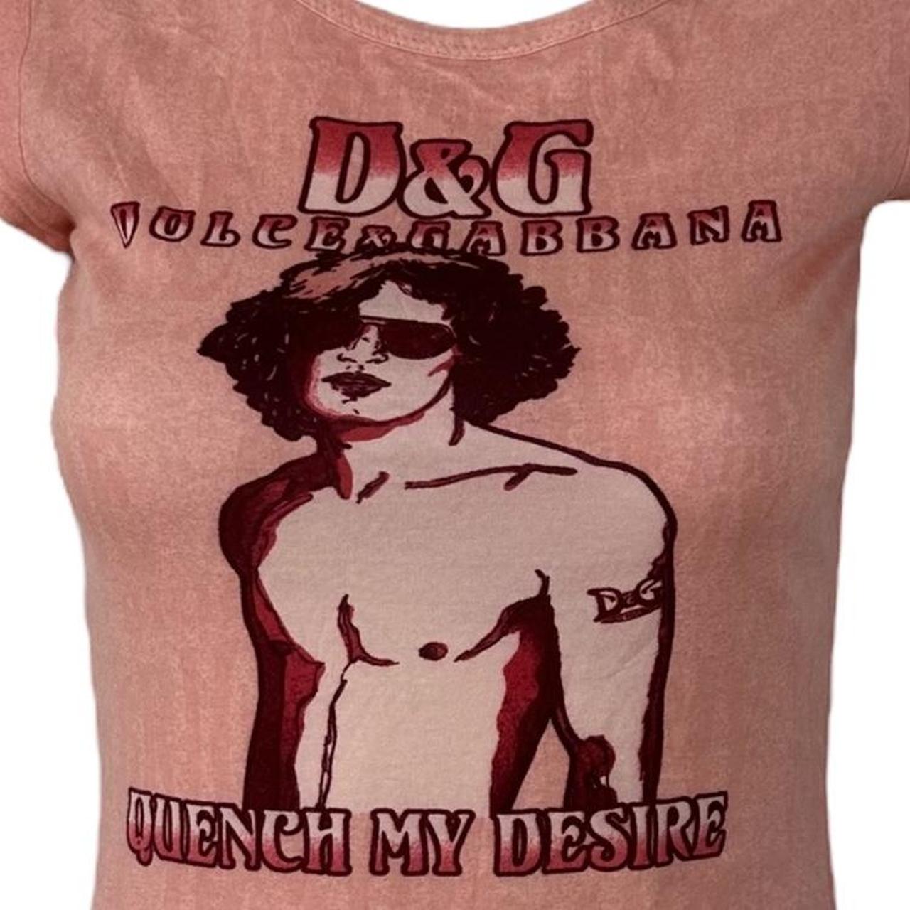 D&G Dolce & Gabbana Quench My Desire Graphic T-Shirt - Outfit Repeater