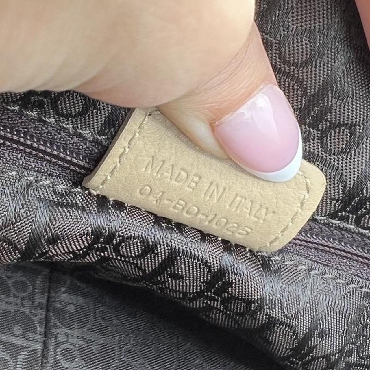 Christian Dior by John Galliano Beige Calfskin Cannage Bag - Outfit Repeater