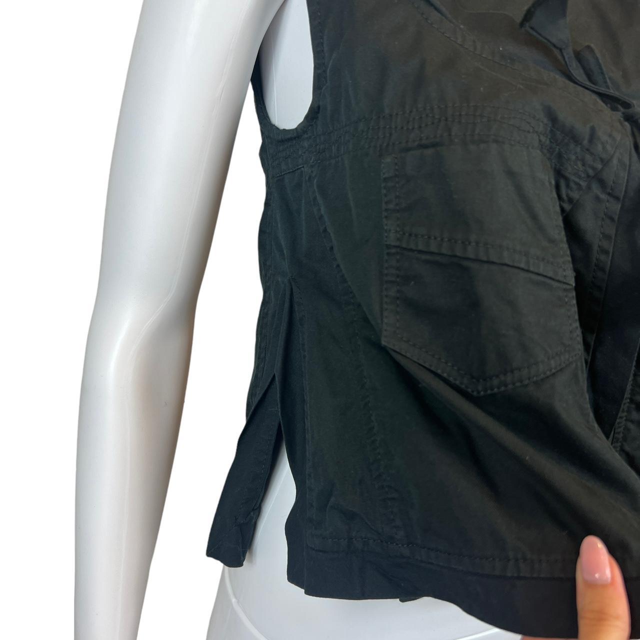 Gucci By Tom Ford S/S 2002 Black Wrap Style Cargo Vest - Outfit Repeater