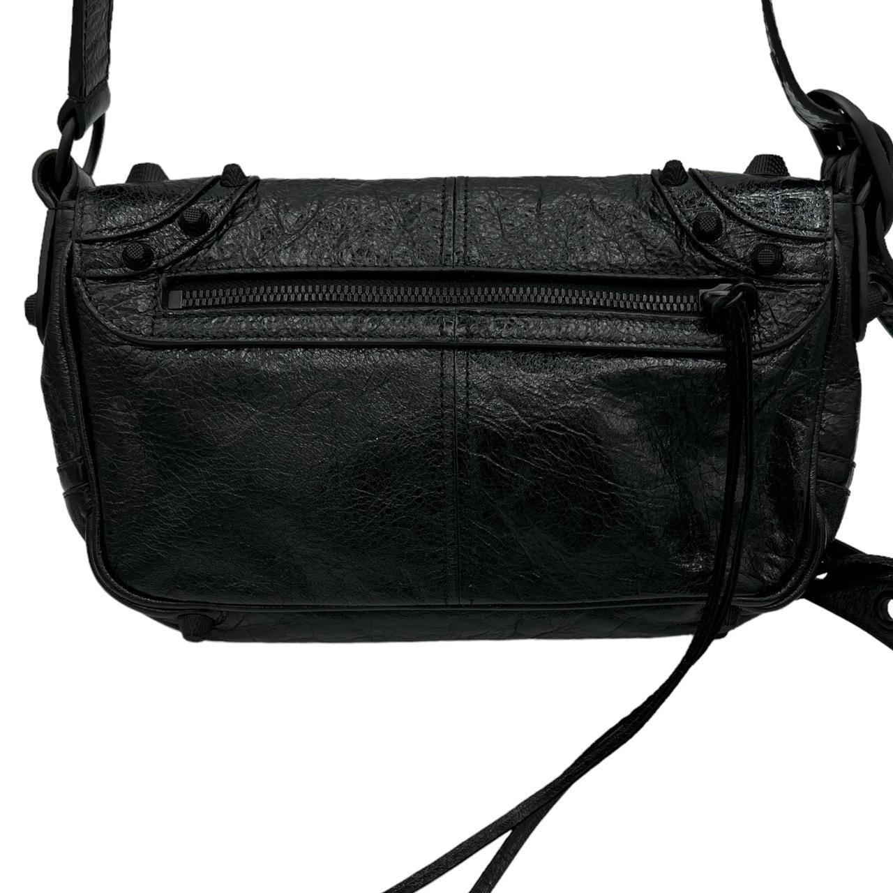 Balenciaga Crossbody Bag Black Leather XS