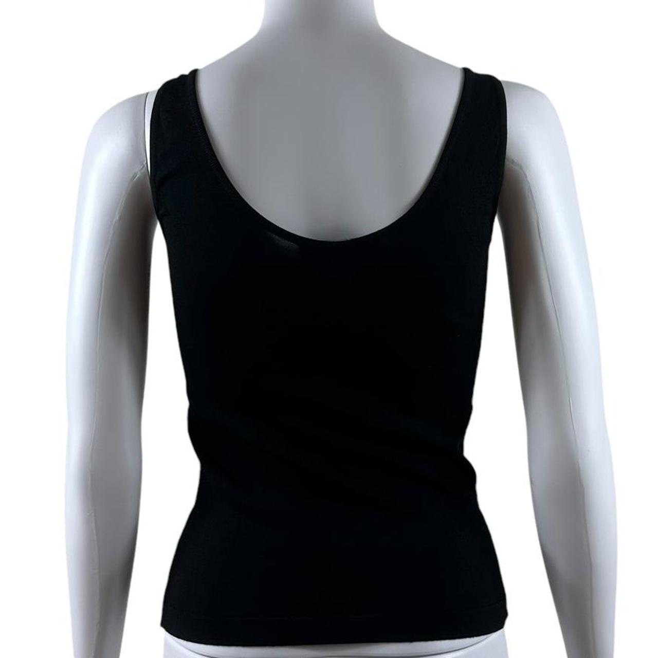 Dolce & Gabbana Crystal Logo Strap Knit Tank Top - Outfit Repeater