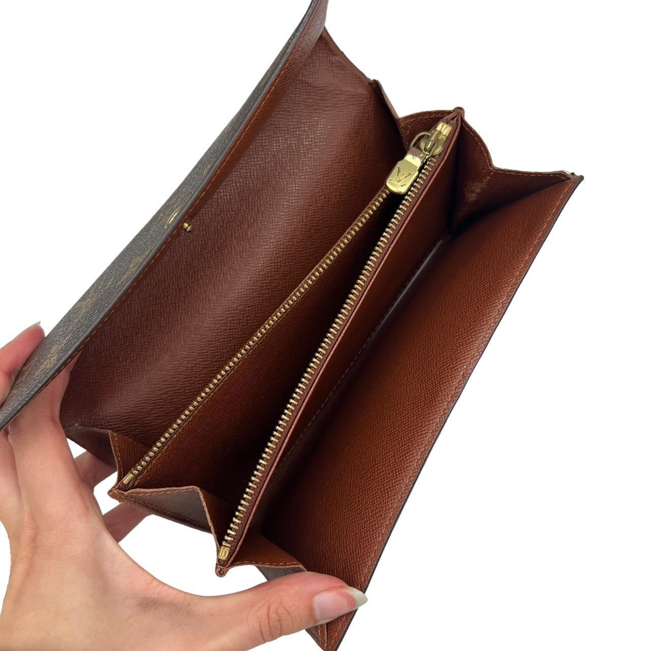 Louis Vuitton Monogram Canvas Long Wallet