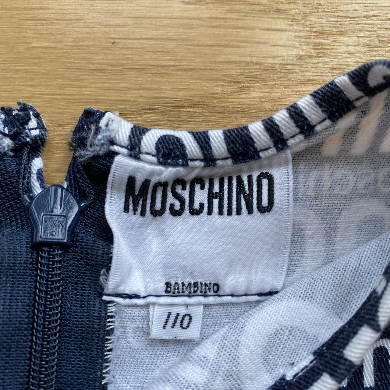 Moschino All Over Print Logo Denim Top - Outfit Repeater