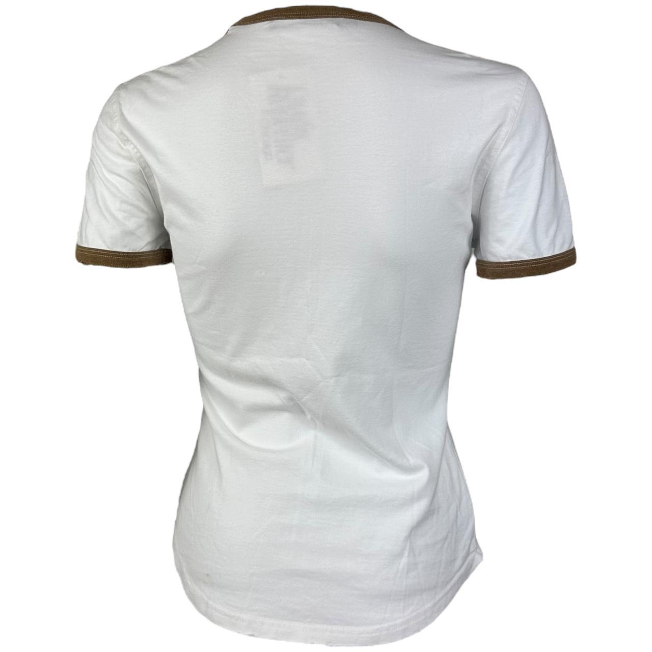 Dsquared2 Deer Logo Graphic Ringer T-Shirt - Outfit Repeater