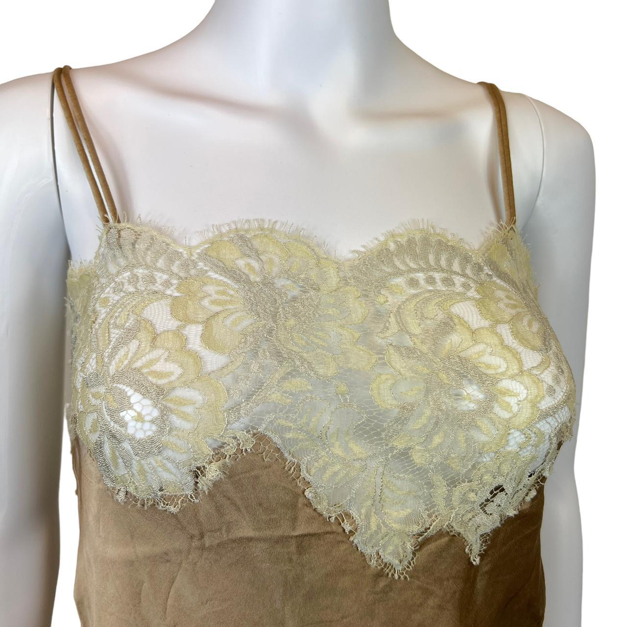 Dolce & Gabbana Silk and Lace Cami Blouse - Outfit Repeater