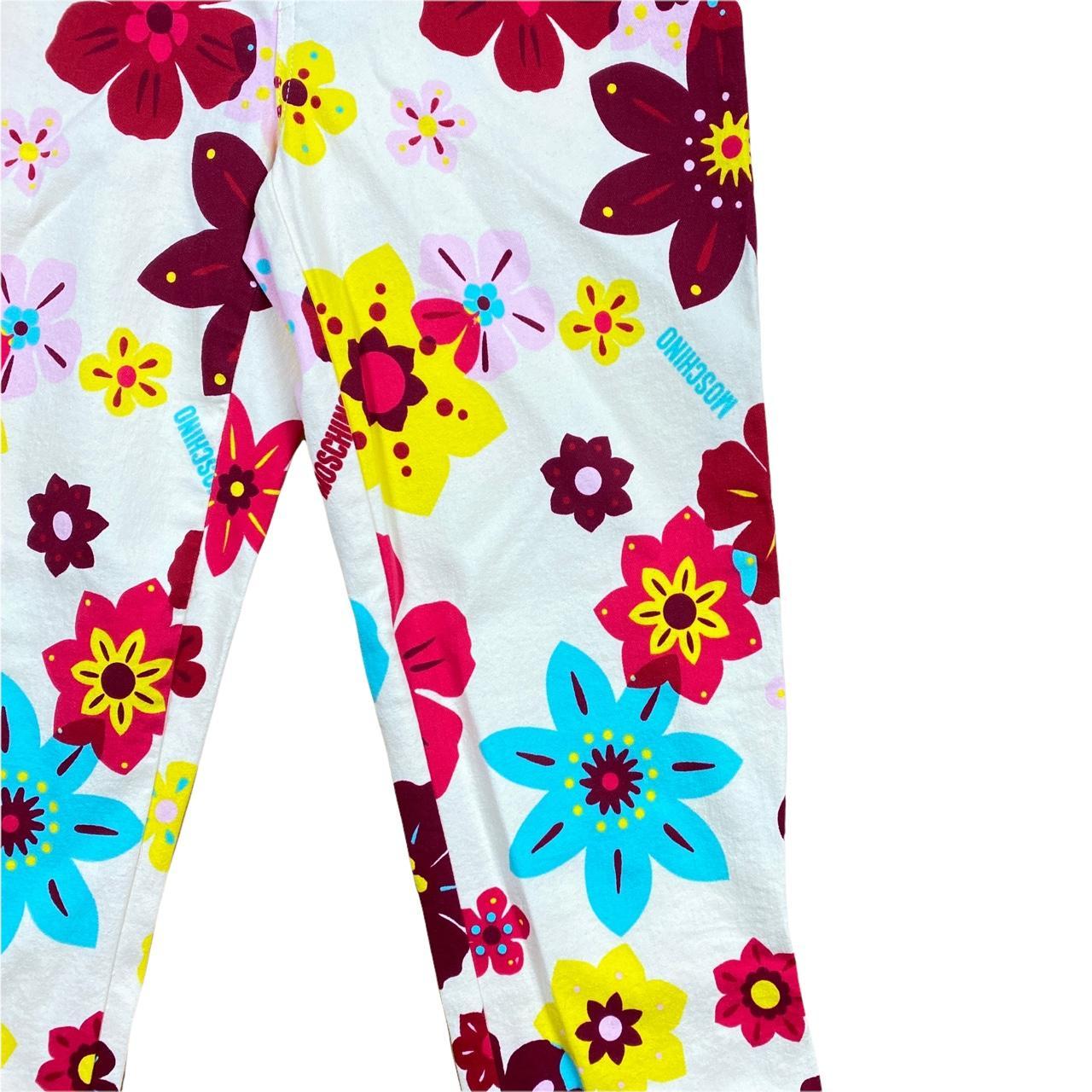 Moschino Jeans Colorful Floral Capris / Ankle Jeans