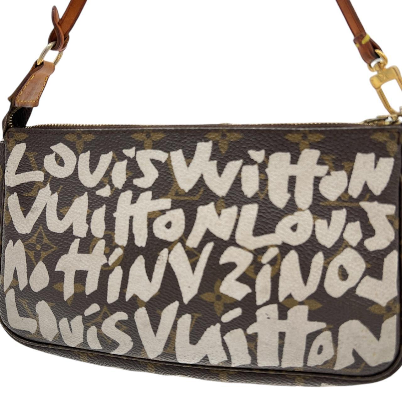 Louis Vuitton x Stephen Sprouse Graffiti Monogram Pochette Bag