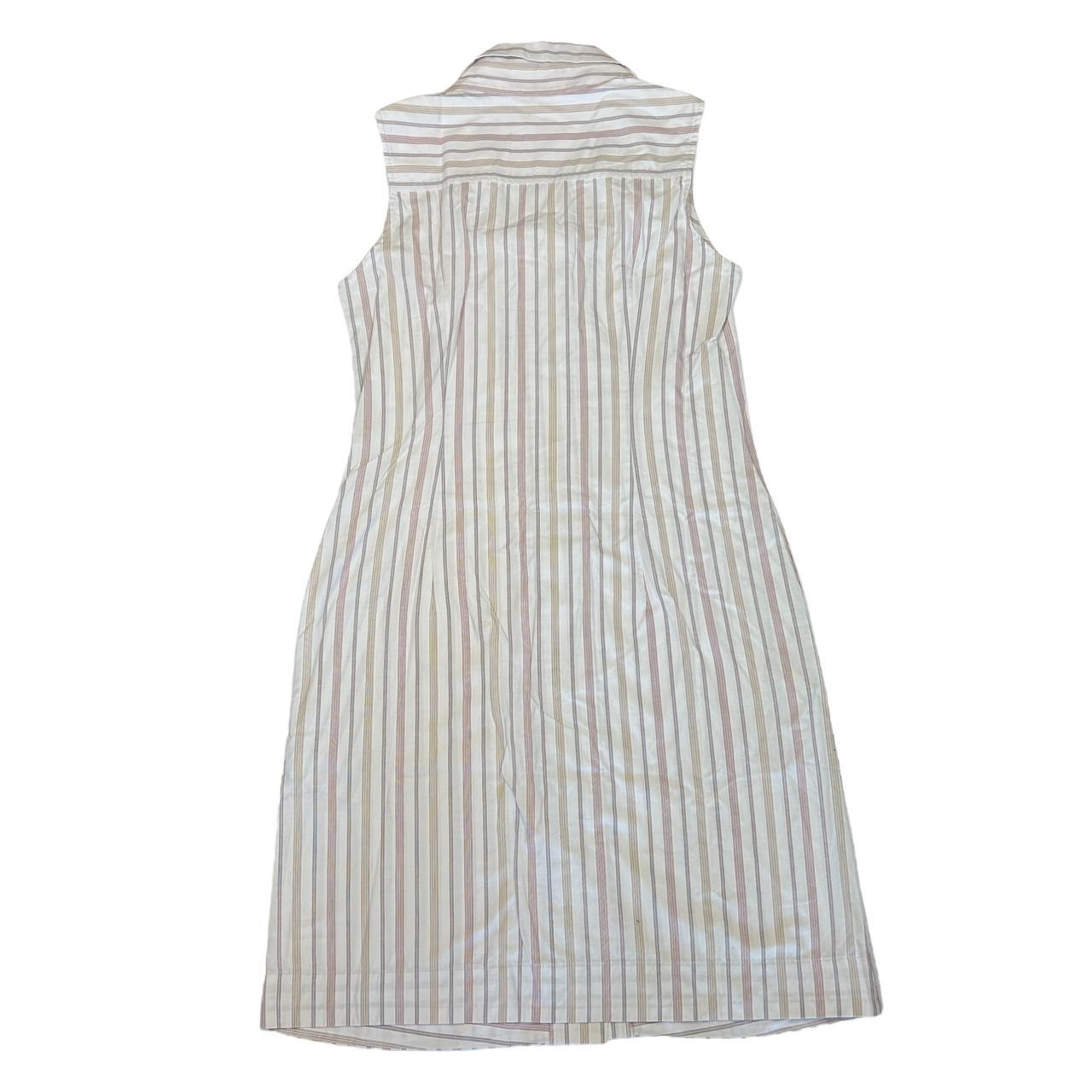 Vivienne Westwood Striped Button Up Midi Dress