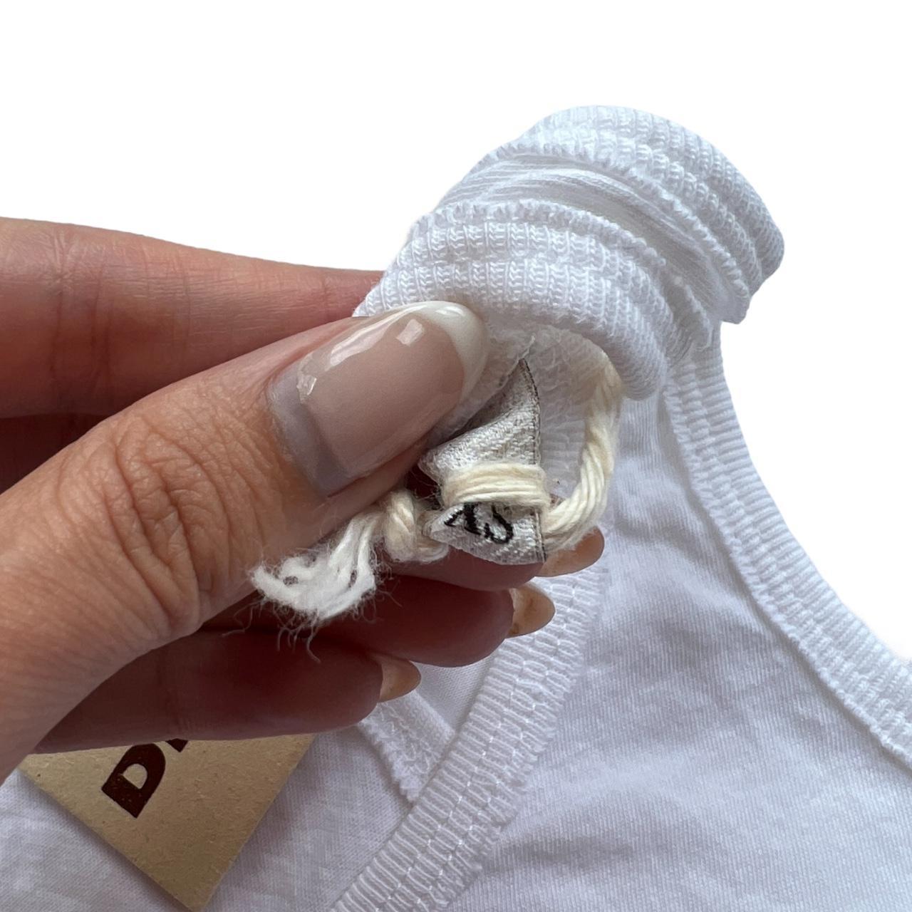 DIESEL White Tank Top with Velvet Old English Spell-Out Logo Graphic - Outfit Repeater