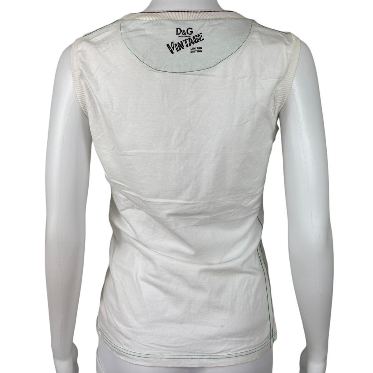 D&G Dolce & Gabbana Bigger is Better Graphic Tank Top - Outfit Repeater