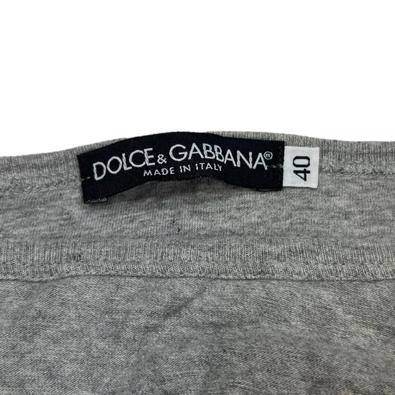 Dolce & Gabbana Gray Off The Shoulder Bell Sleeve Top - Outfit Repeater