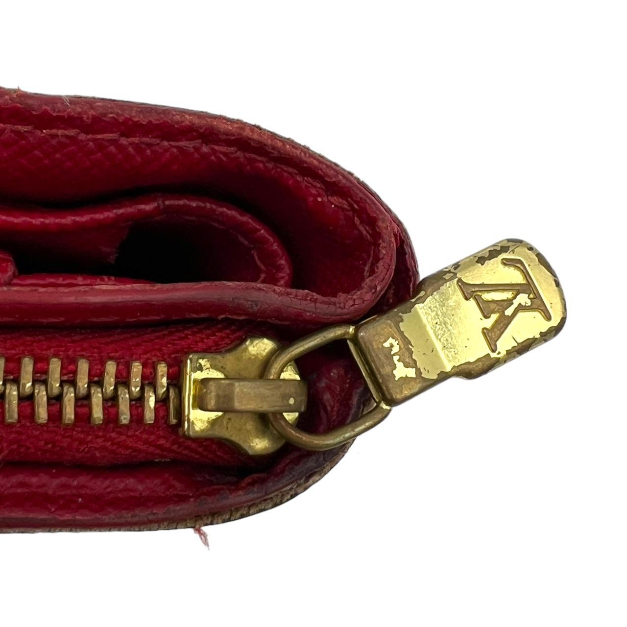 Louis Vuitton Compact Wallet Cherry Monogram Coated Canvas
