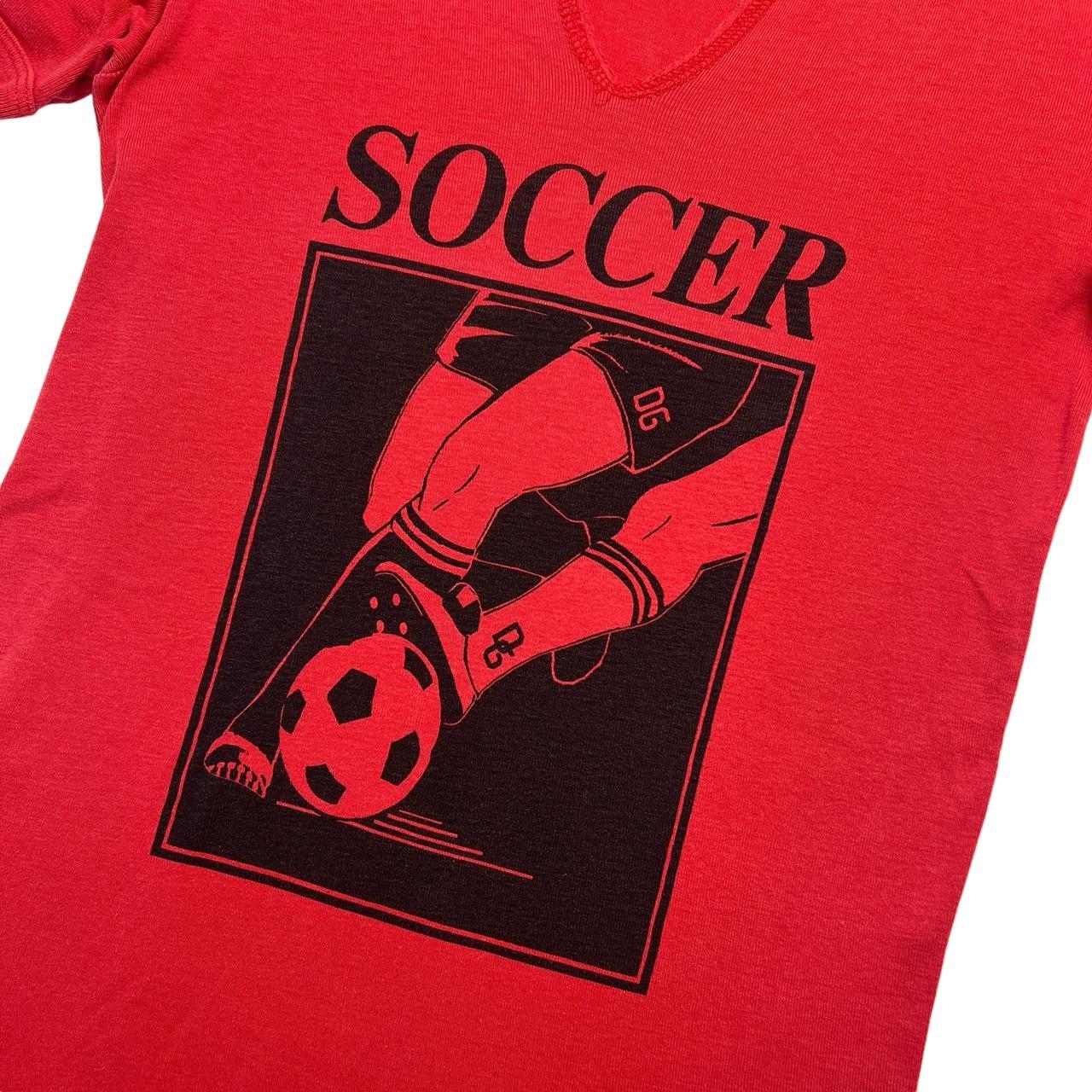 Dolce & Gabbana Soccer Graphic T-Shirt