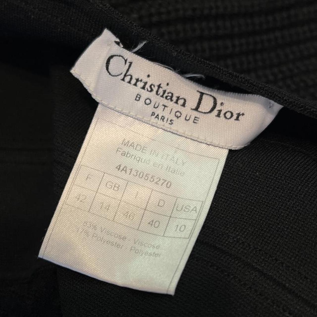 Christian Dior by John Galliano Autumn 2004 Semi Sheer Lace Mesh Longsleeve Top with Attached Bandeau - Outfit Repeater