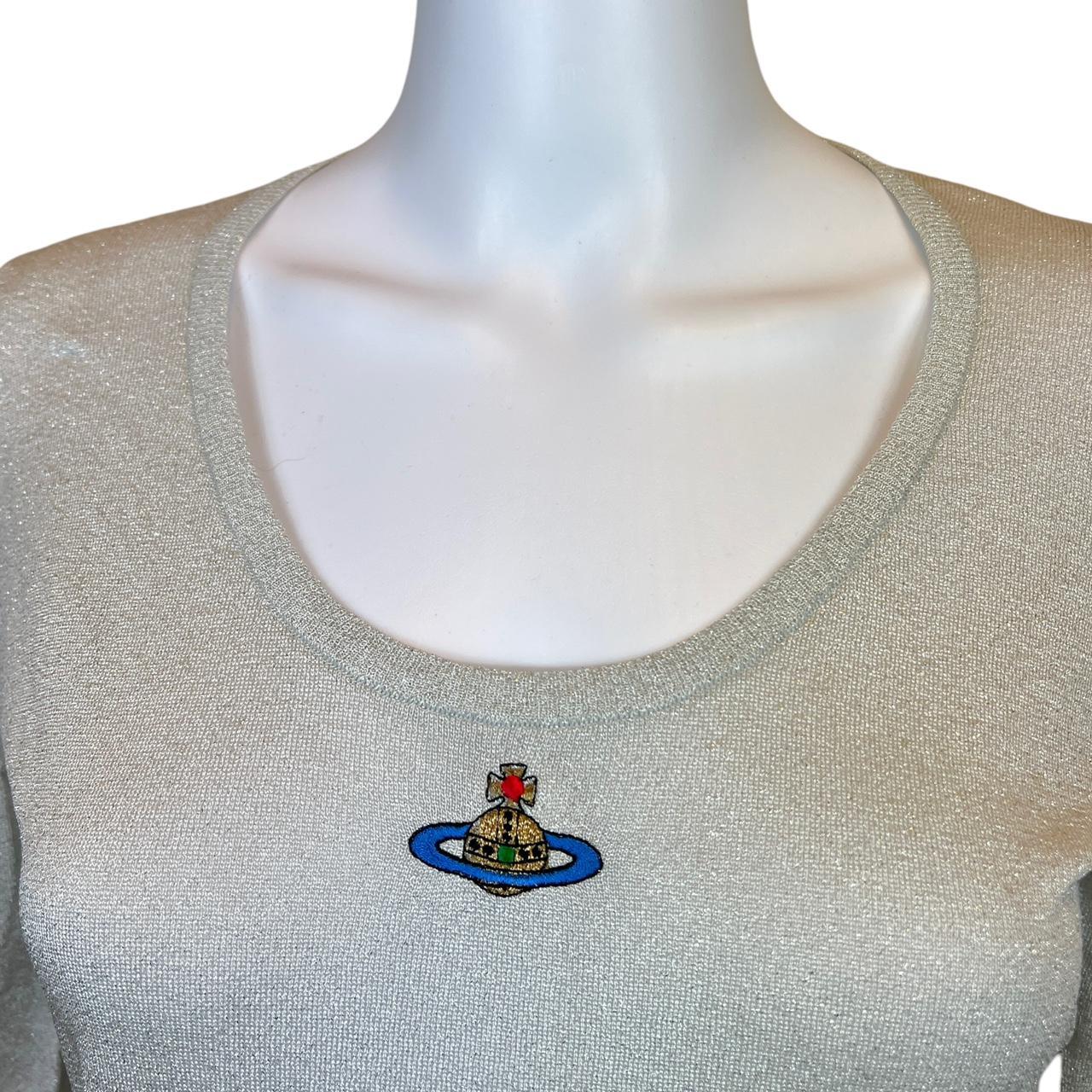 Vivienne Westwood London Silver Knit Mini Dress - Outfit Repeater