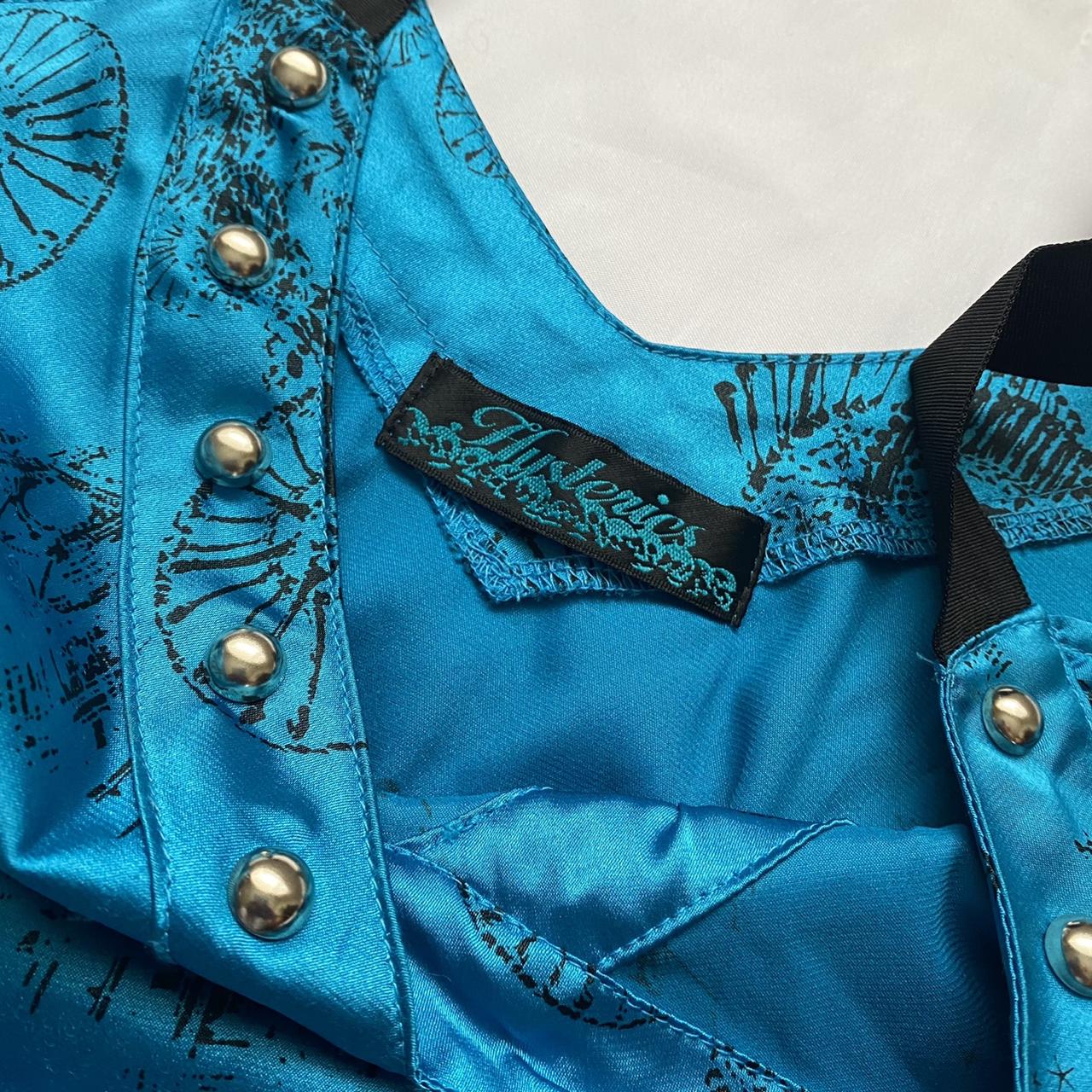 Hysterics by Hysteric Glamour Silk Drop Waist Babydoll Studded Cami Tank - Outfit Repeater