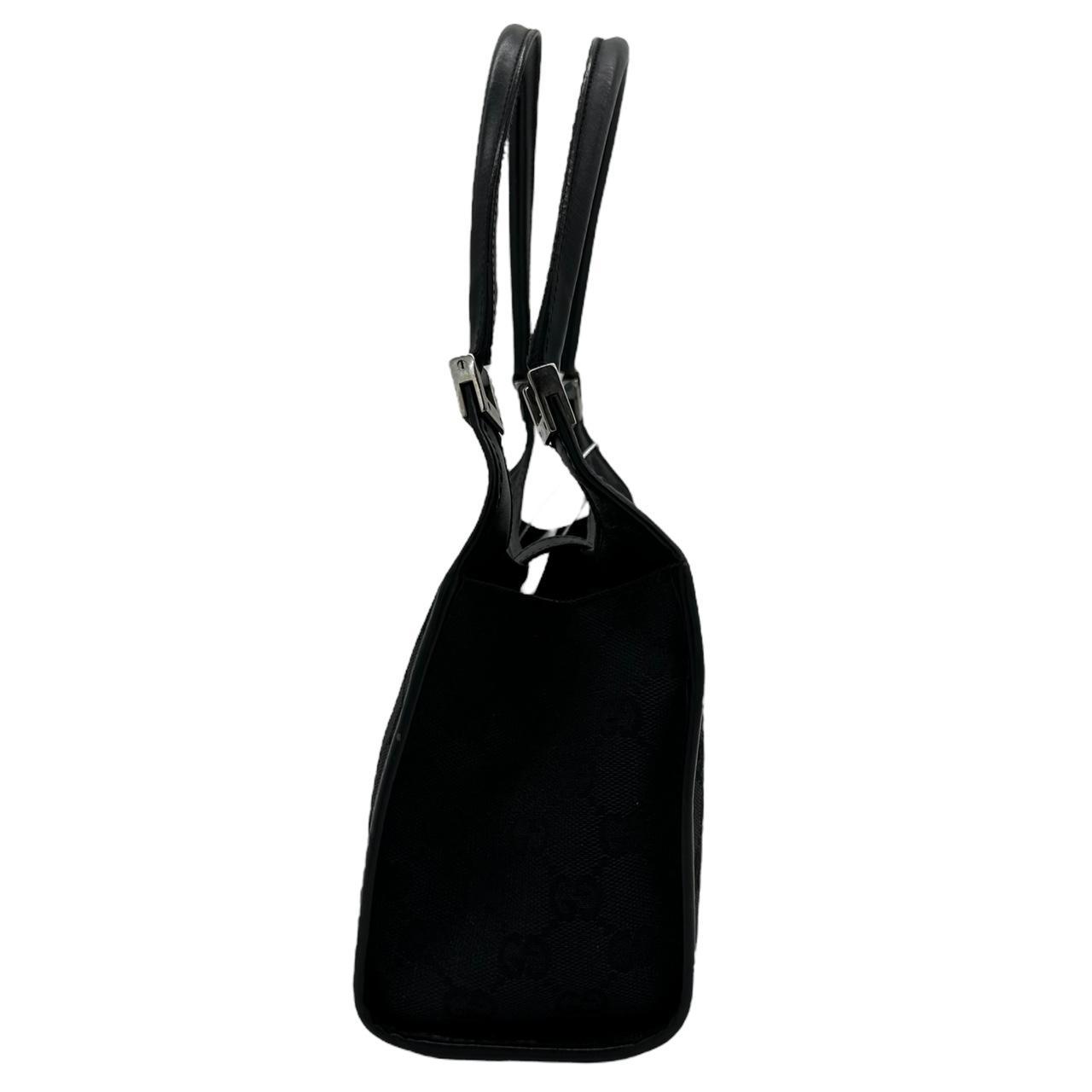 Gucci Black Monogram Mini Jackie Shoulder Bag - Outfit Repeater