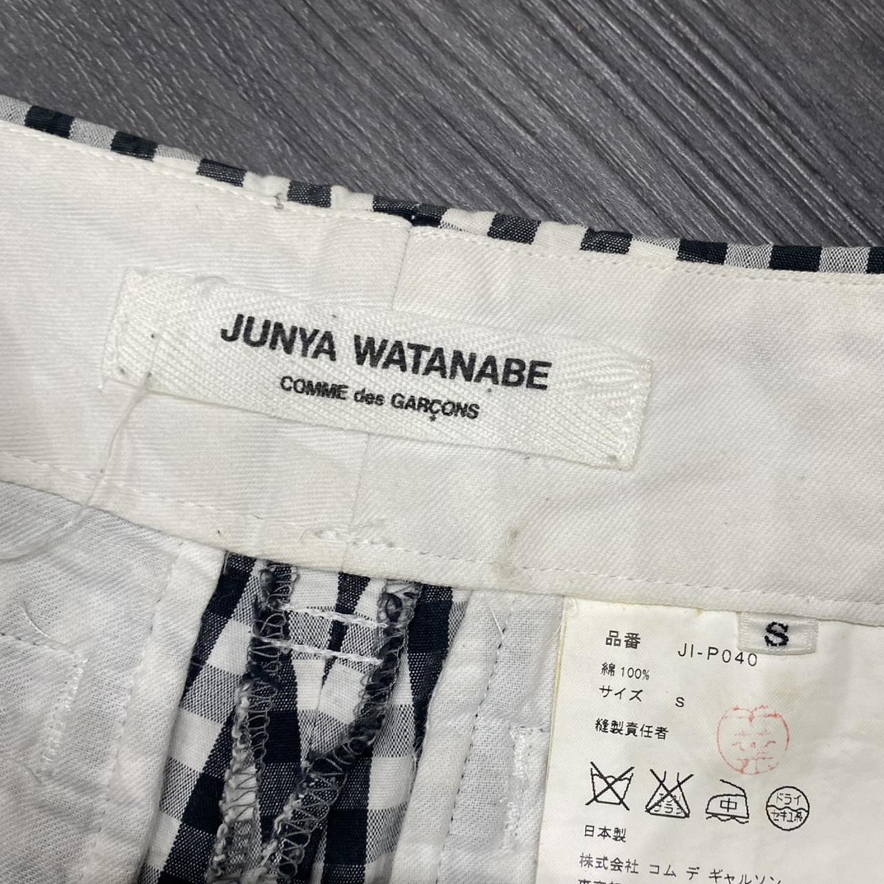 Junya Watanabe Comme Des Garçons CDG Gingham Flare Pants - Outfit Repeater