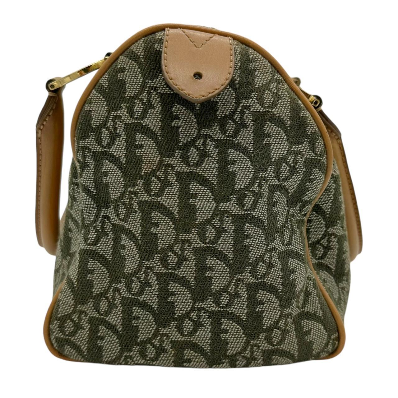 Christian Dior Green Monogram Mini Boston Bag - Outfit Repeater