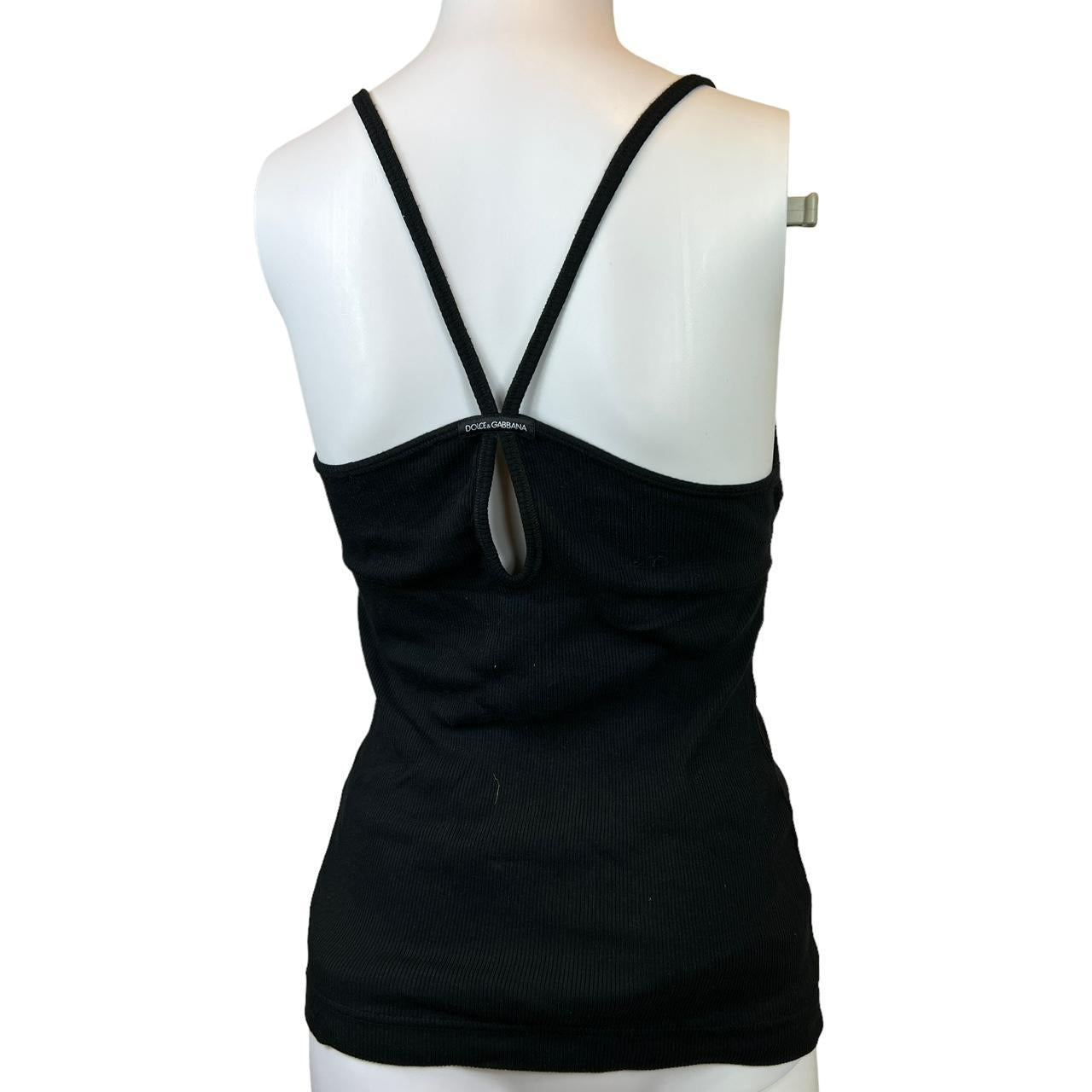 Dolce & Gabbana Black Cami Tank - Outfit Repeater