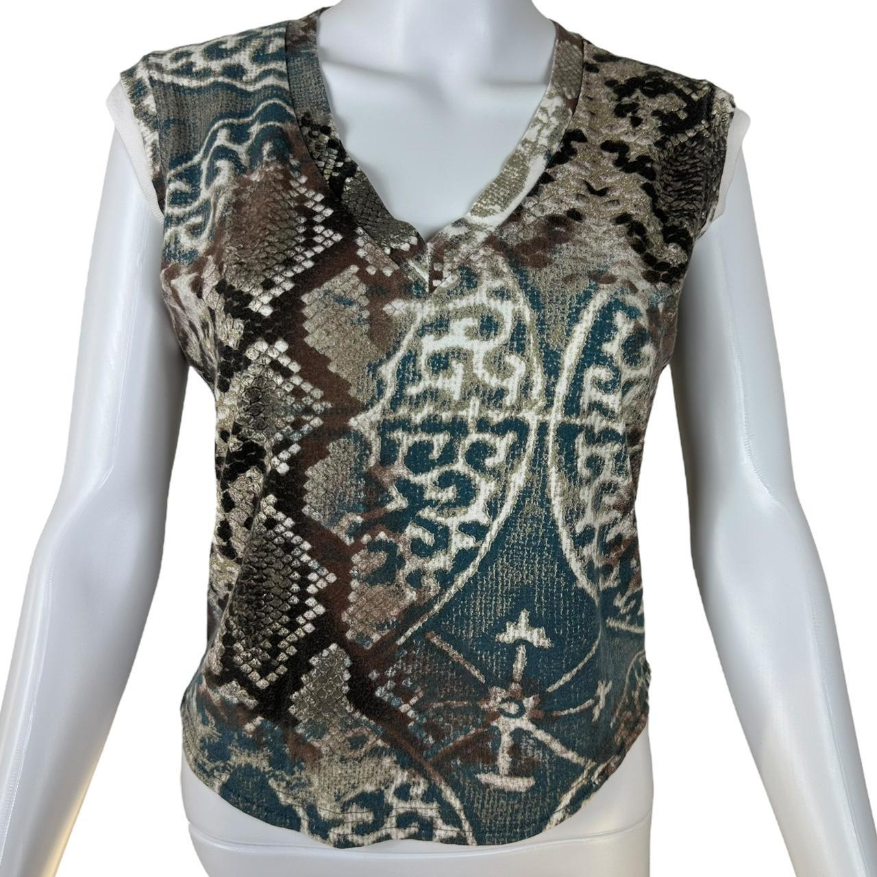 Just Cavalli by Roberto Cavalli Snakeskin Printed Tank Top