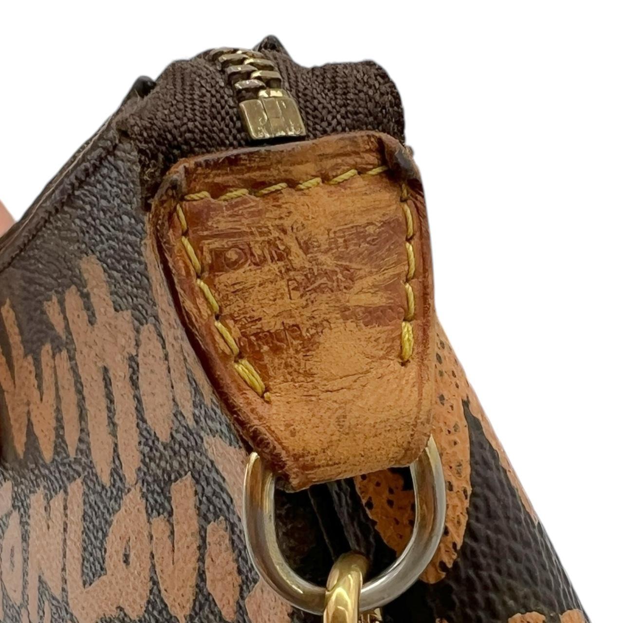 Louis Vuitton x Stephen Sprouse Graffiti Monogram Pochette Bag