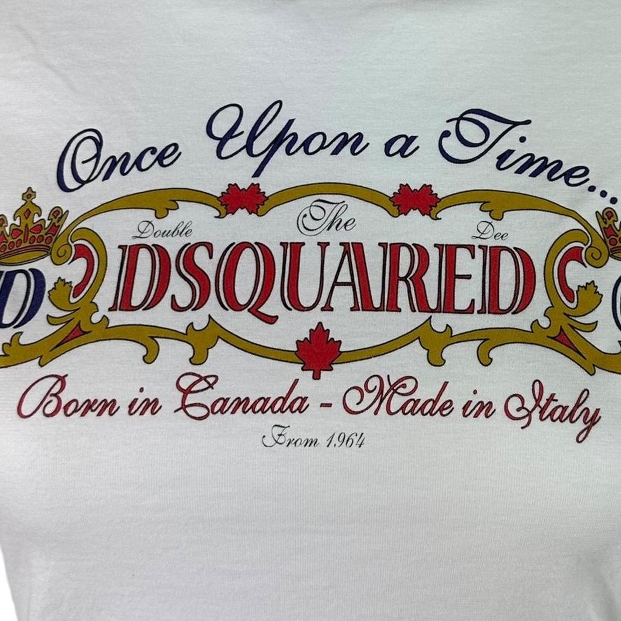 Dsquared2 Once Upon a Time Graphic Ringer T-Shirt - Outfit Repeater