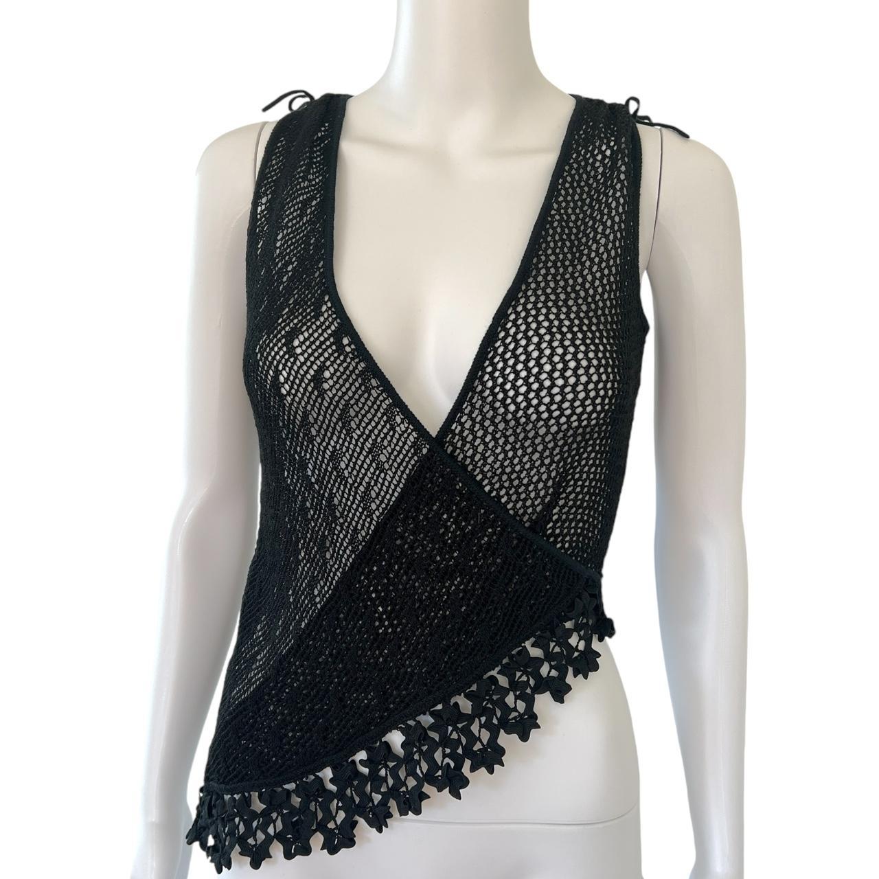 Christian Lacroix Bazaar Knit Asymmetrical Top - Outfit Repeater