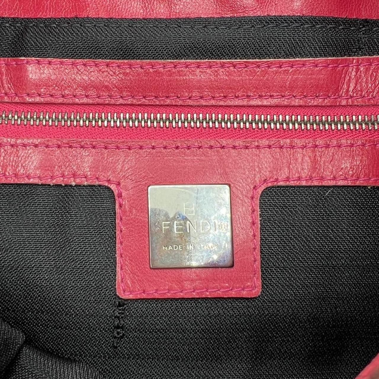 Fendi Hot Pink Leopard Print Baguette Shoulder Bag - Outfit Repeater