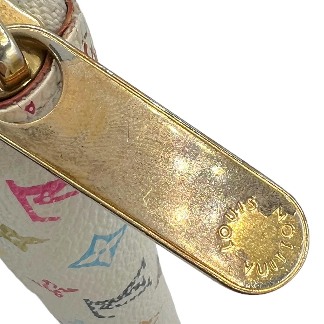 Louis Vuitton Murakami White Multicolor Monogram Zippy Long Wallet