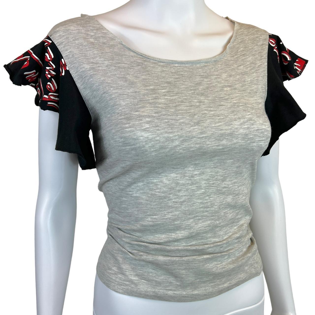 Dolce & Gabbana 'Best in Town' Flutter Sleeve Graphic T-Shirt - Outfit Repeater