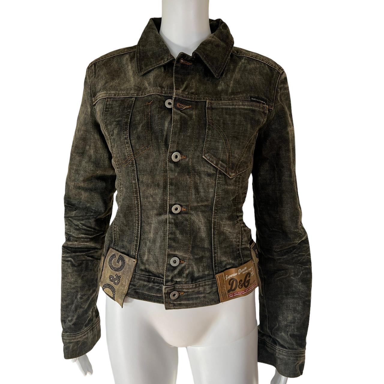 Dolce & Gabbana Logo Patch Denim Jacket - Outfit Repeater