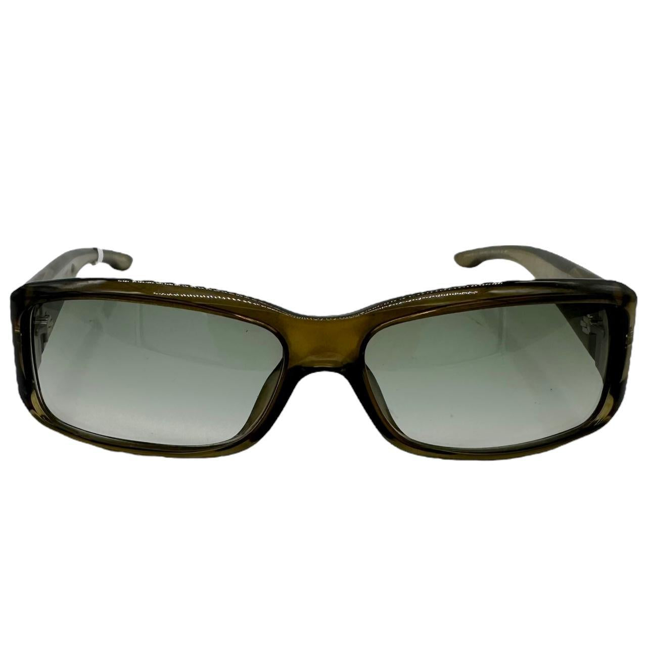 Dior Night 4 Khaki Green Rectangle Sunglasses - Outfit Repeater