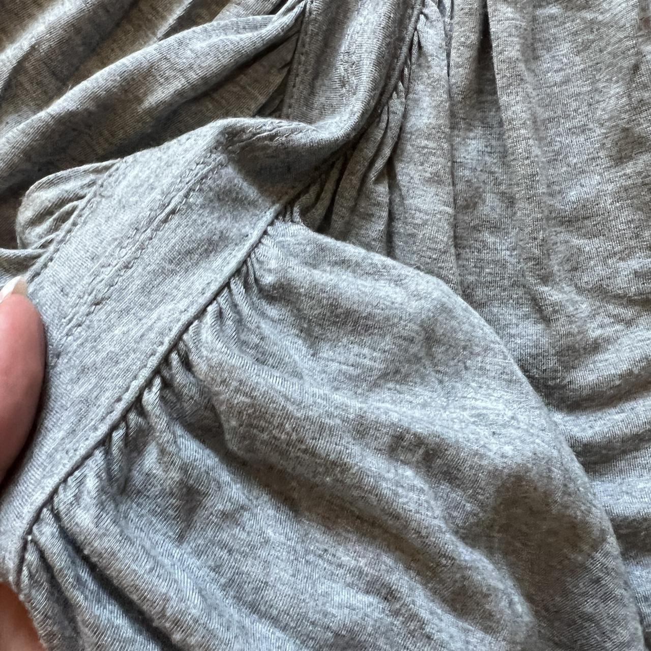 Gucci By Tom Ford Gray Long Sleeve T-Shirt with Varsity Style Stripe Sides - Outfit Repeater