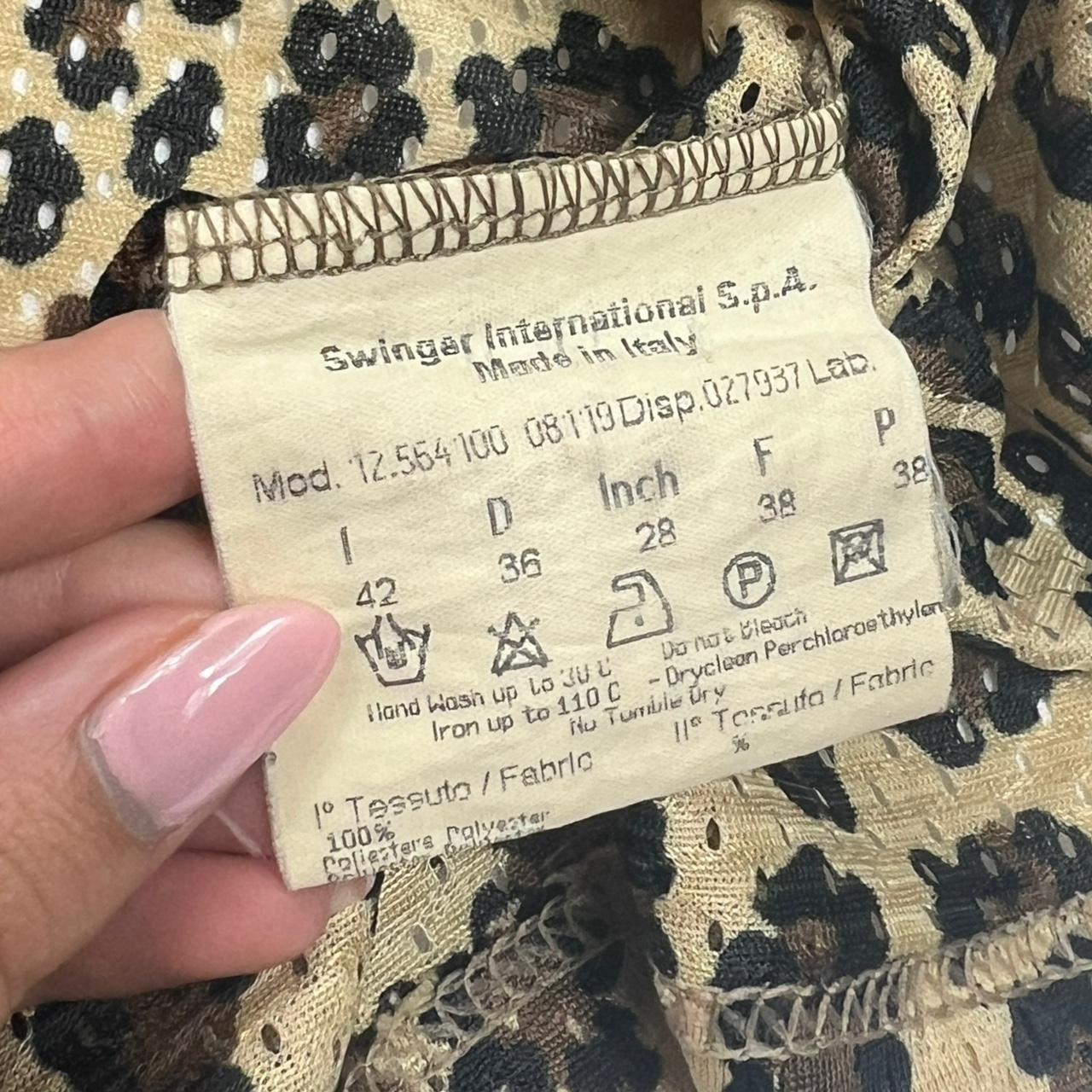 Fendi Jeans Leopard Print Mesh Jersey - Outfit Repeater