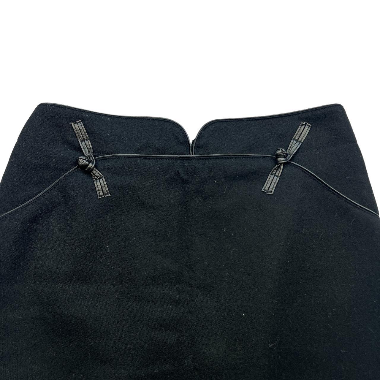 VIVIENNE TAM Black Midi Skirt