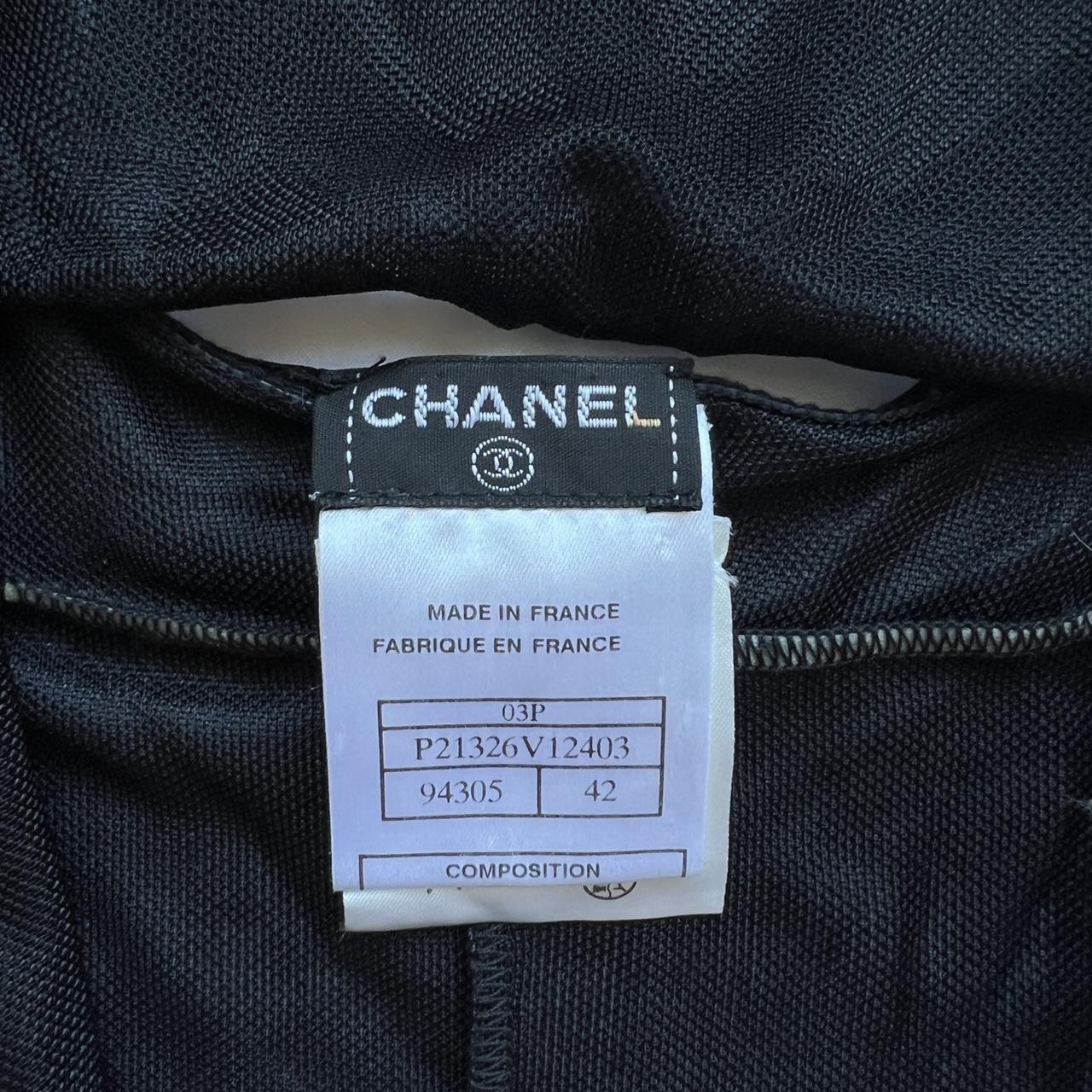 CHANEL SS 2003 Semi-Sheer Interlocking CC Logo Halter Top - Outfit Repeater