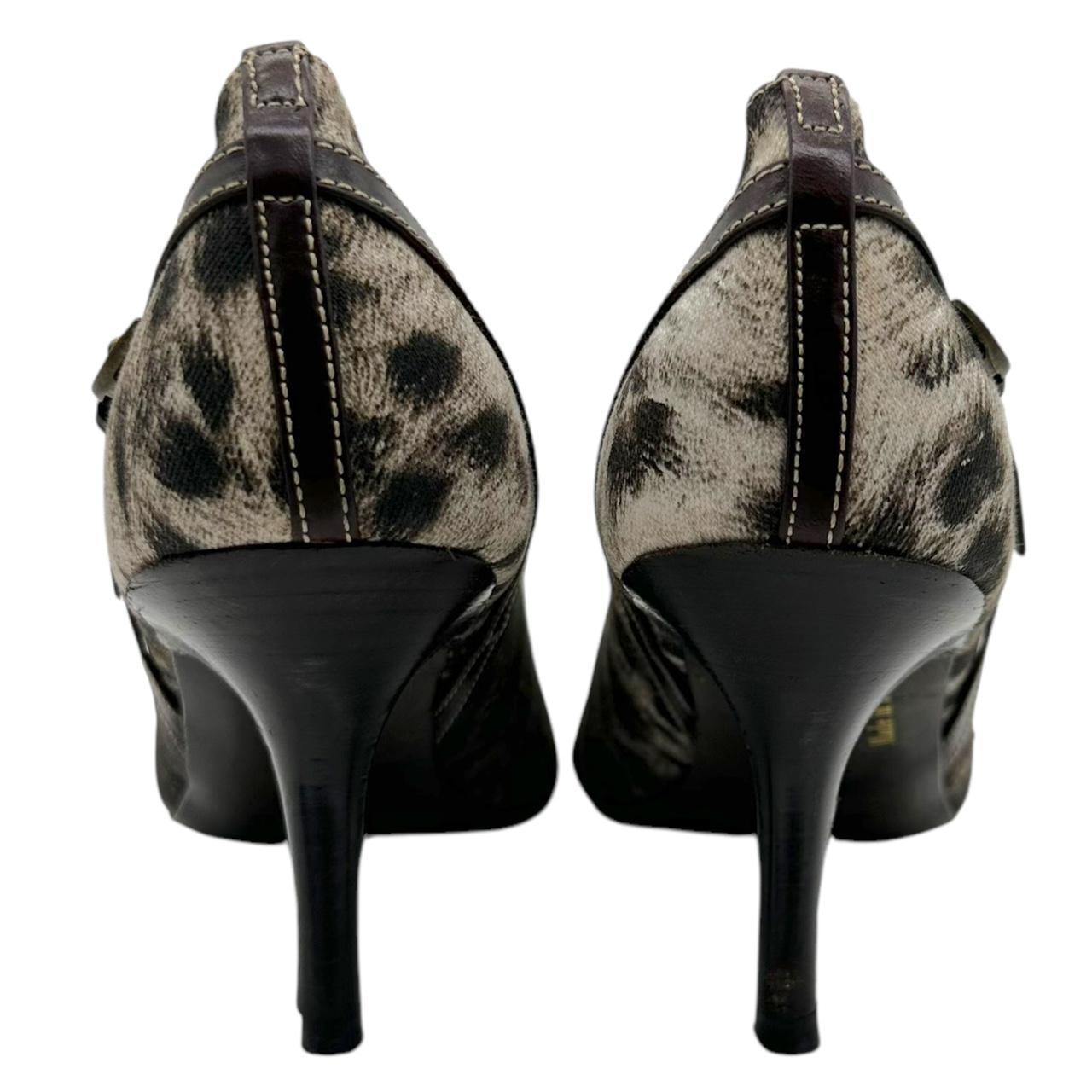 Just Cavalli by Roberto Cavalli Leopard Print Pointed Toe Heels - Outfit Repeater