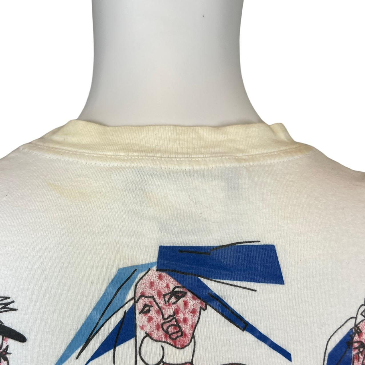 Christian Dior By John Galliano Summer 2001 Comic Style Graphic T-Shirt