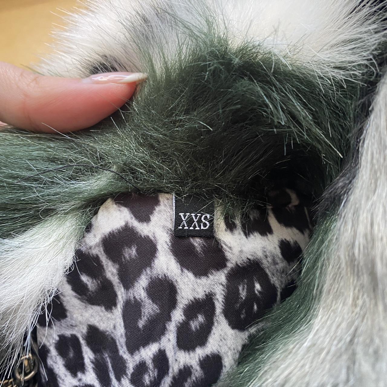 DIESEL Faux Fur Patchwork Style Oversized Coat - Outfit Repeater