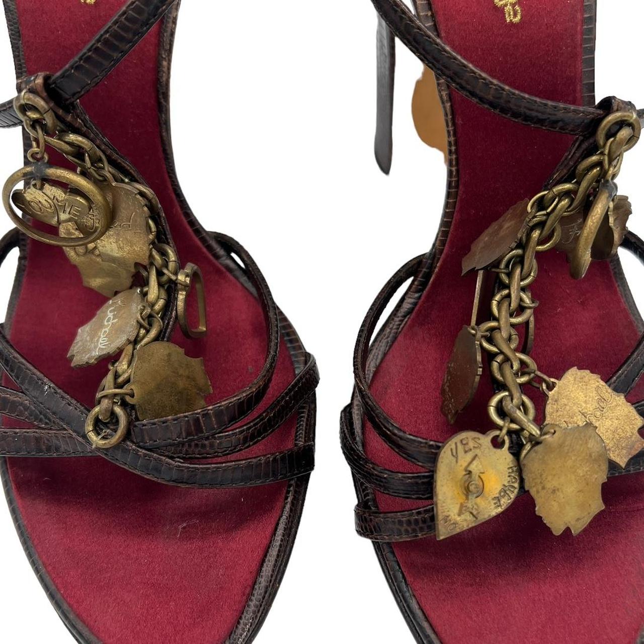 Dsquared2 Retro Charm Embellished Heeled Sandals - Outfit Repeater