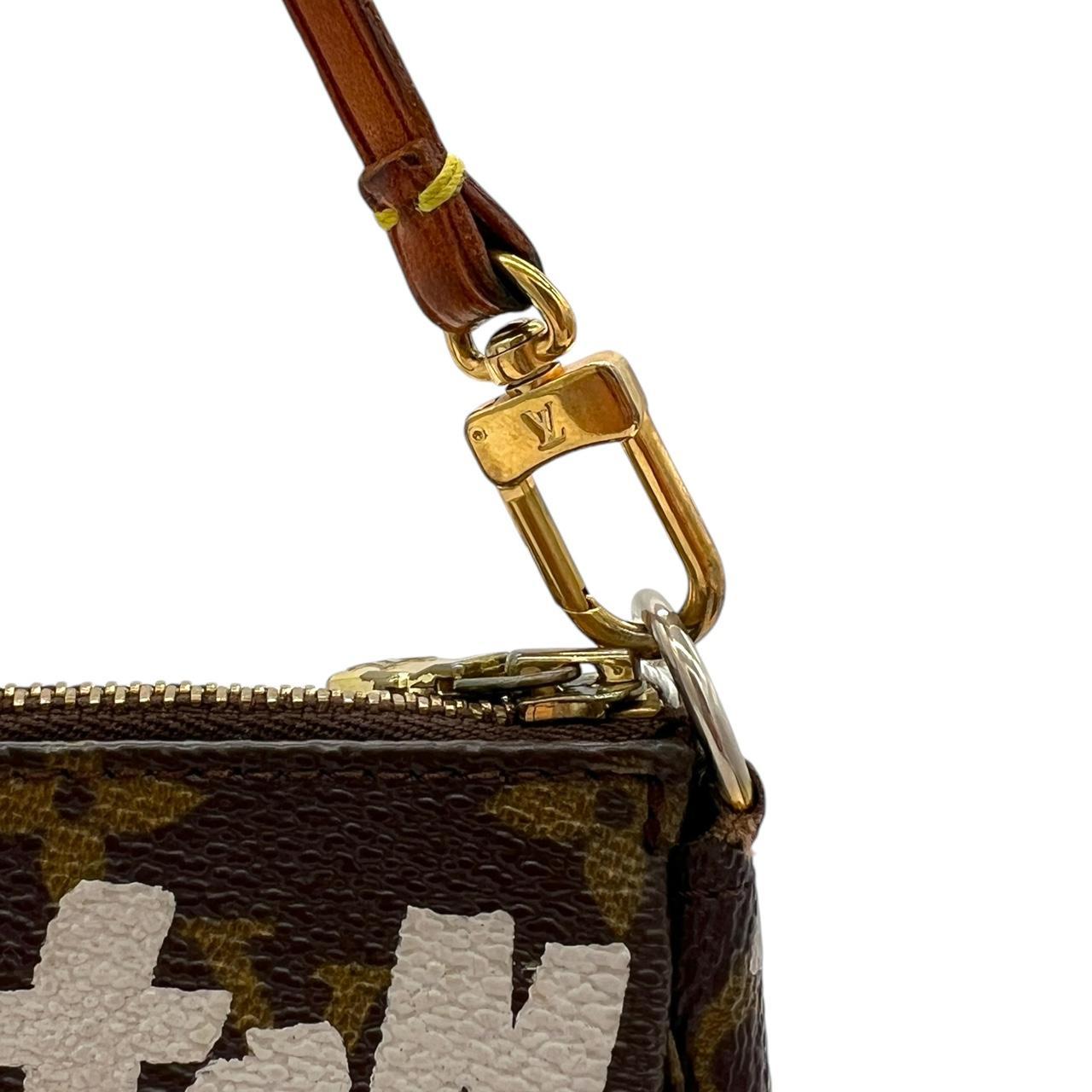 Louis Vuitton x Stephen Sprouse Graffiti Monogram Pochette Bag