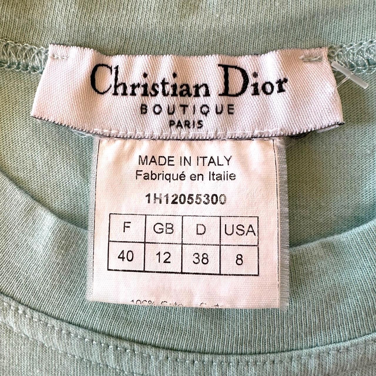 Christian Dior S/S 2001 J'Adore Dior Blue & Yellow Tank - Outfit Repeater