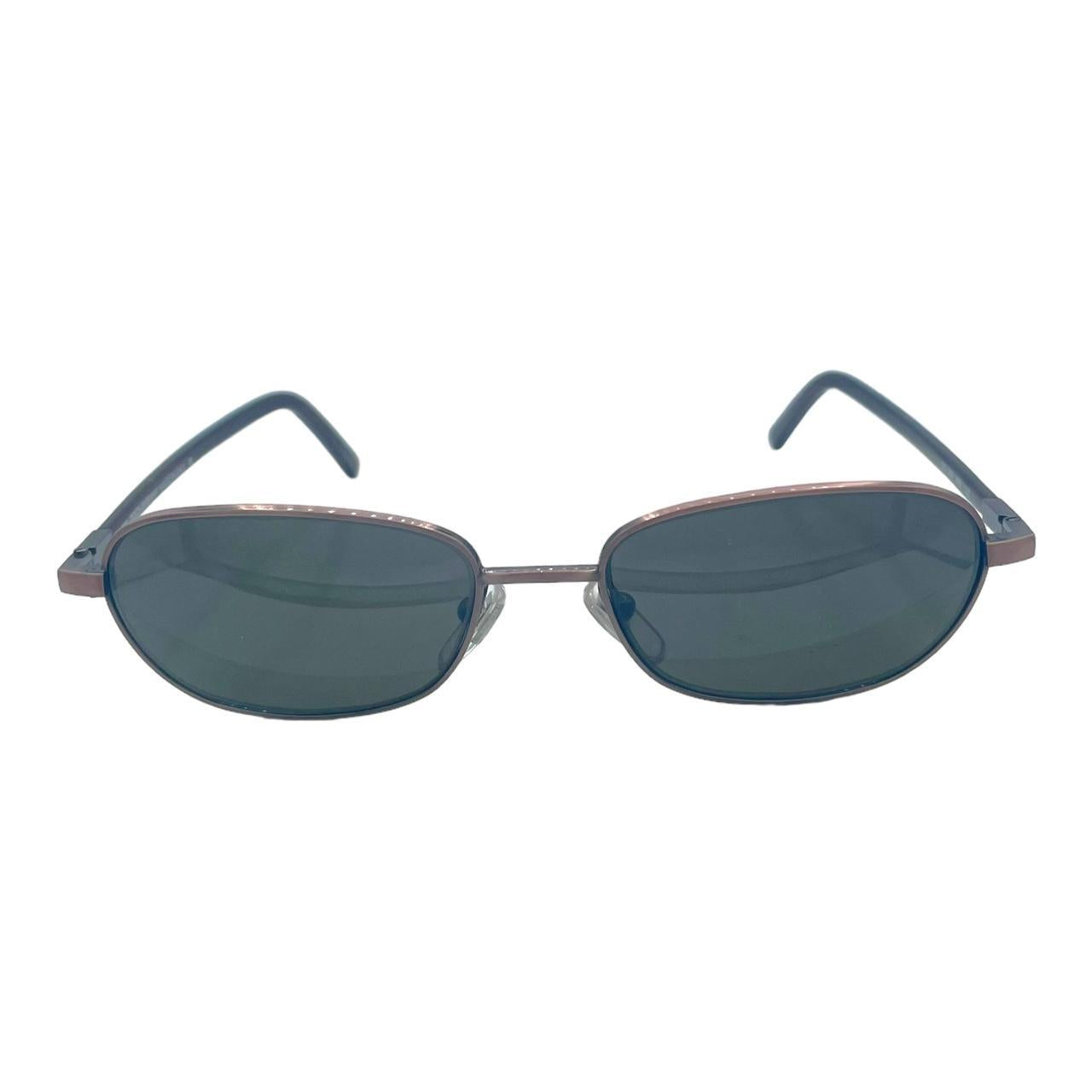 Dolce & Gabbana Oval Sunglasses Dark Lenses Slim Arms