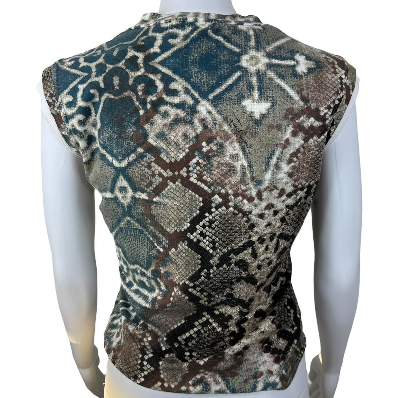 Just Cavalli by Roberto Cavalli Snakeskin Printed Tank Top