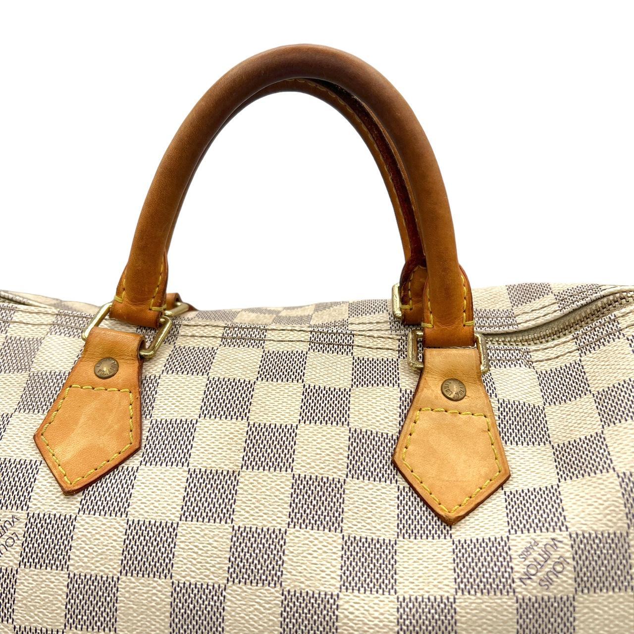 Louis Vuitton Damier Azur Speedy 30 Bag - Outfit Repeater