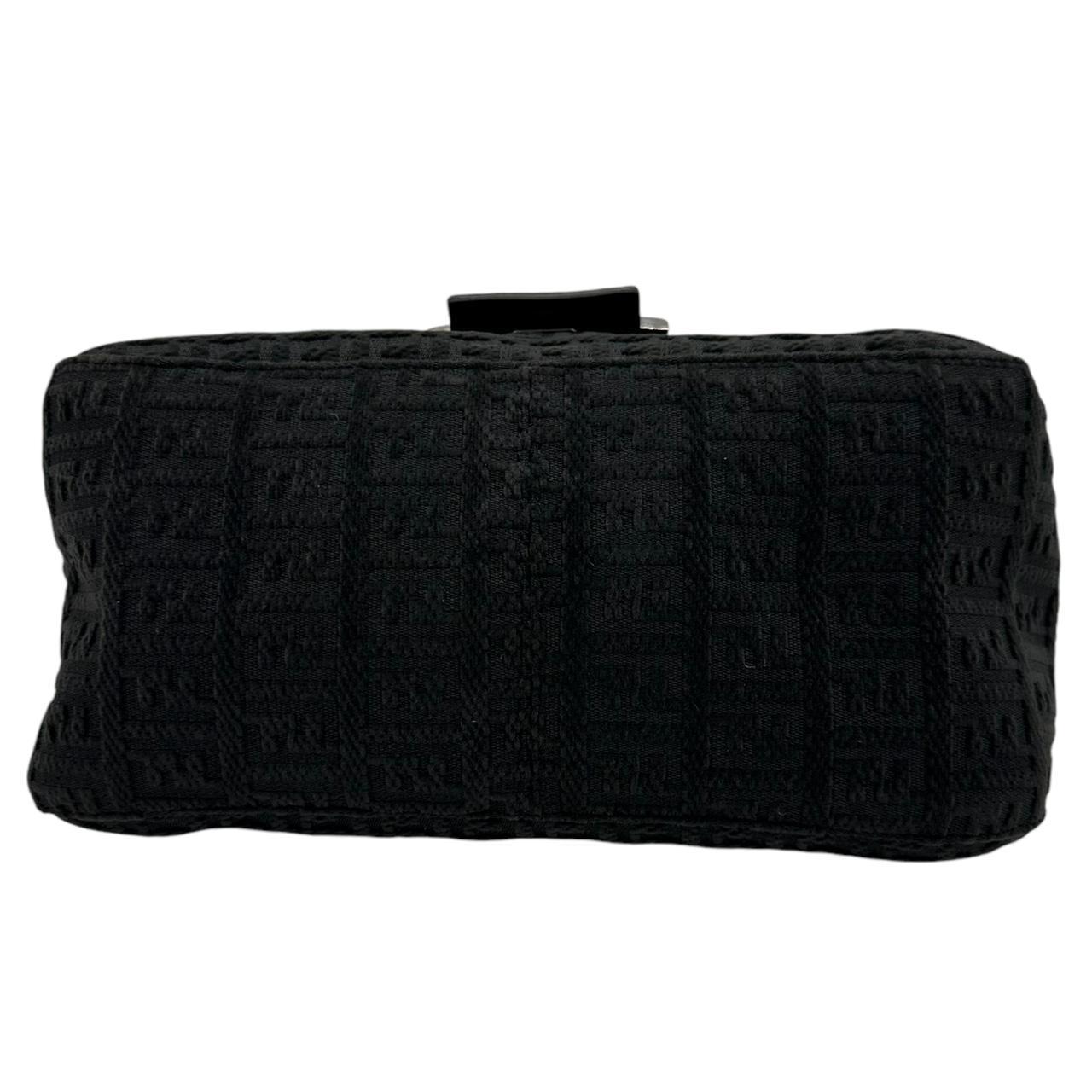 Fendi Chenille Suede Trim Mini Mama Baguette Shoulder Bag - Outfit Repeater